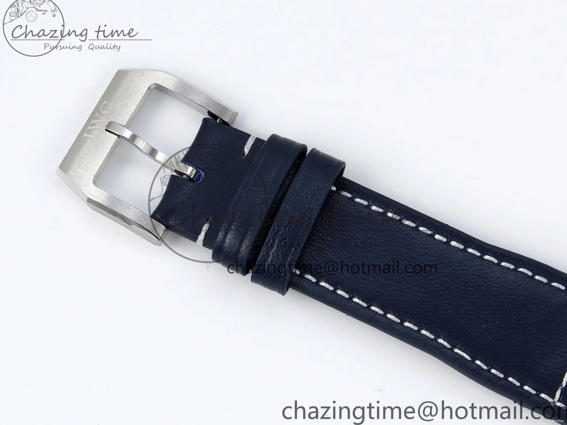 MIROTIME 0508 DailyWear Pilot Mark XX BLSF 1:1 Best Edition Blue Dial on Blue Leather Strap MIYOTA 7022
